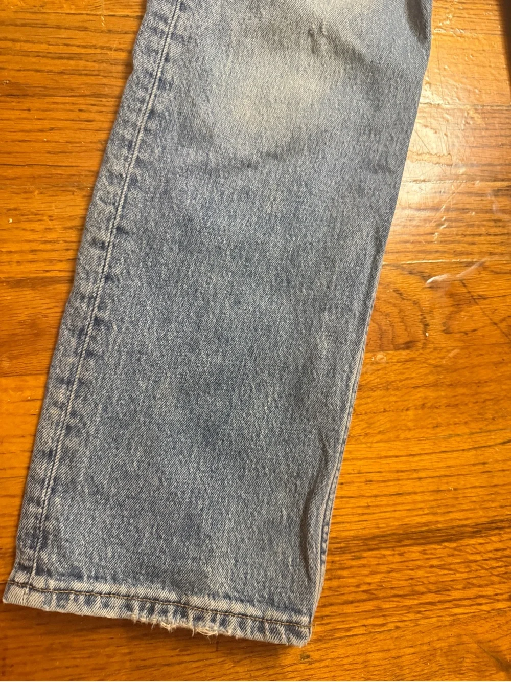 Abercrombie & Fitch Light Blue Women's Jeans - Picture 2 of 5